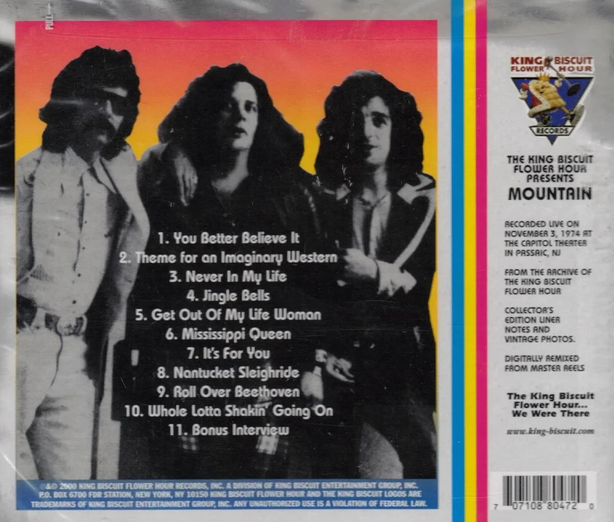 Mountain - Greatest Hits Live! (CD)