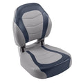 22 x 18 x 18.75 in. Torsa Pro-Angler 2 Folding Boat Seat, Marble & Midnight