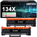 134X 134A Toner Cartridge Compatible for W1340X W1340A LaserJet M209dw MFP M234dw M234sdn M234sdw Printer Ink High Yield Dark 2-Pack)