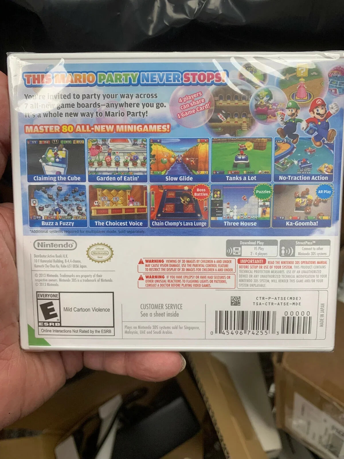 Mario Party: Island Tour (Nintendo 3DS, 2013) World Edition