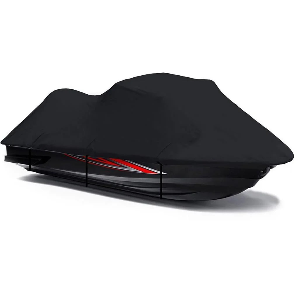 Jet 600 DENIER JetSki Cover Compatible for Polaris Pro 1200 2000 2001 Jet Ski Cover 1-2 Seater