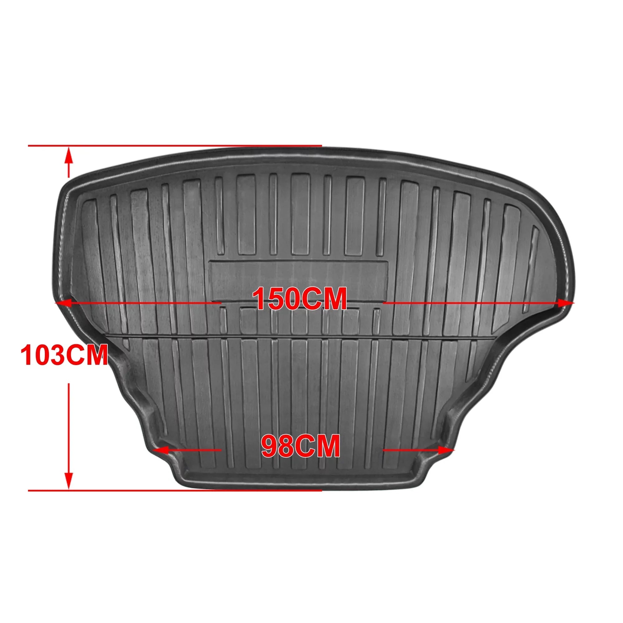 Unique Bargains Car Rear Trunk Liner Cargo Mat Floor Tray for Camry 12-17