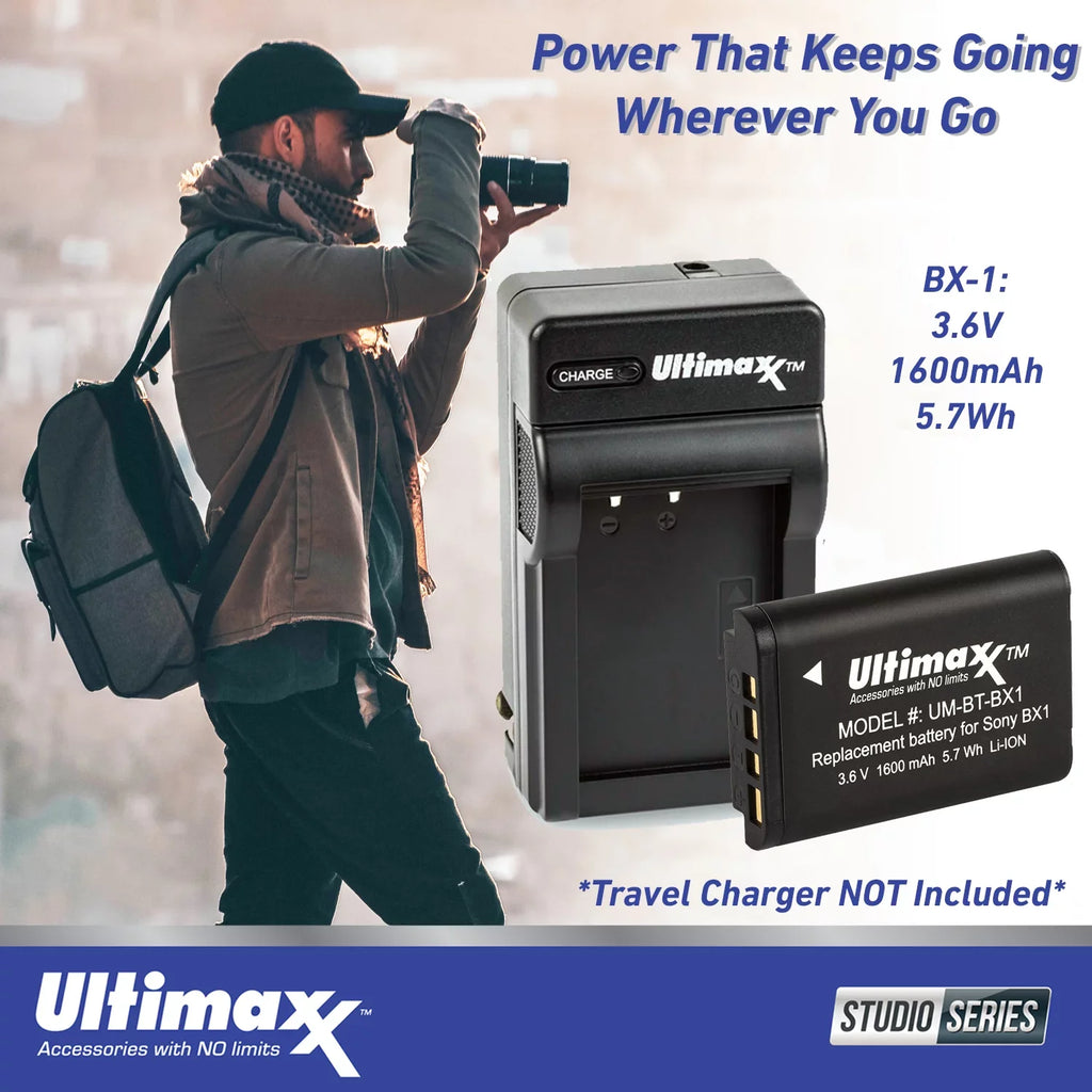 Ultimaxx Advanced Cyber-shot DSC-RX1R II Digital Camera Bundle - Includes: 64GB Extreme Memory Card, 1x Replacement Battery & Much More (28pc Bundle)
