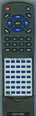 Replacement Remote for JBL 06-T6008T-A001, 06T6008TA001, RT06T6008TA001, CINEMA SB200, CINEMASB200, SB200