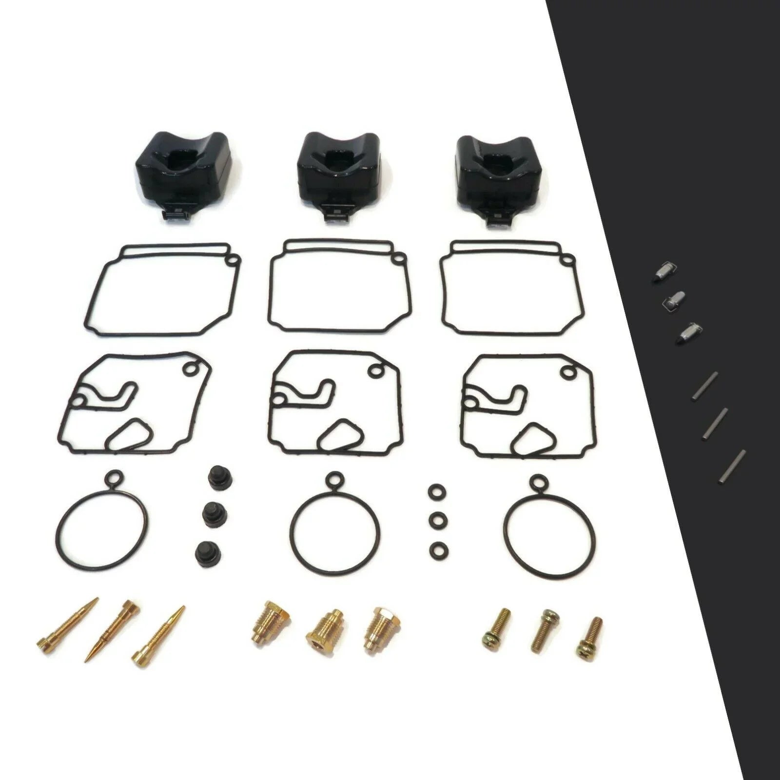 The ROP Shop | Carburetor Repair Kit For 1998 Yamaha 40 40MJHW, 40MLHW, 40MSHW Outboard Boat