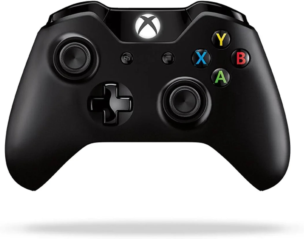 Xbox One Original 500GB Gaming Console Ebony Headset 2 Controller Included WithResident Evil 2 Game BOLT AXTION Bundle Like New