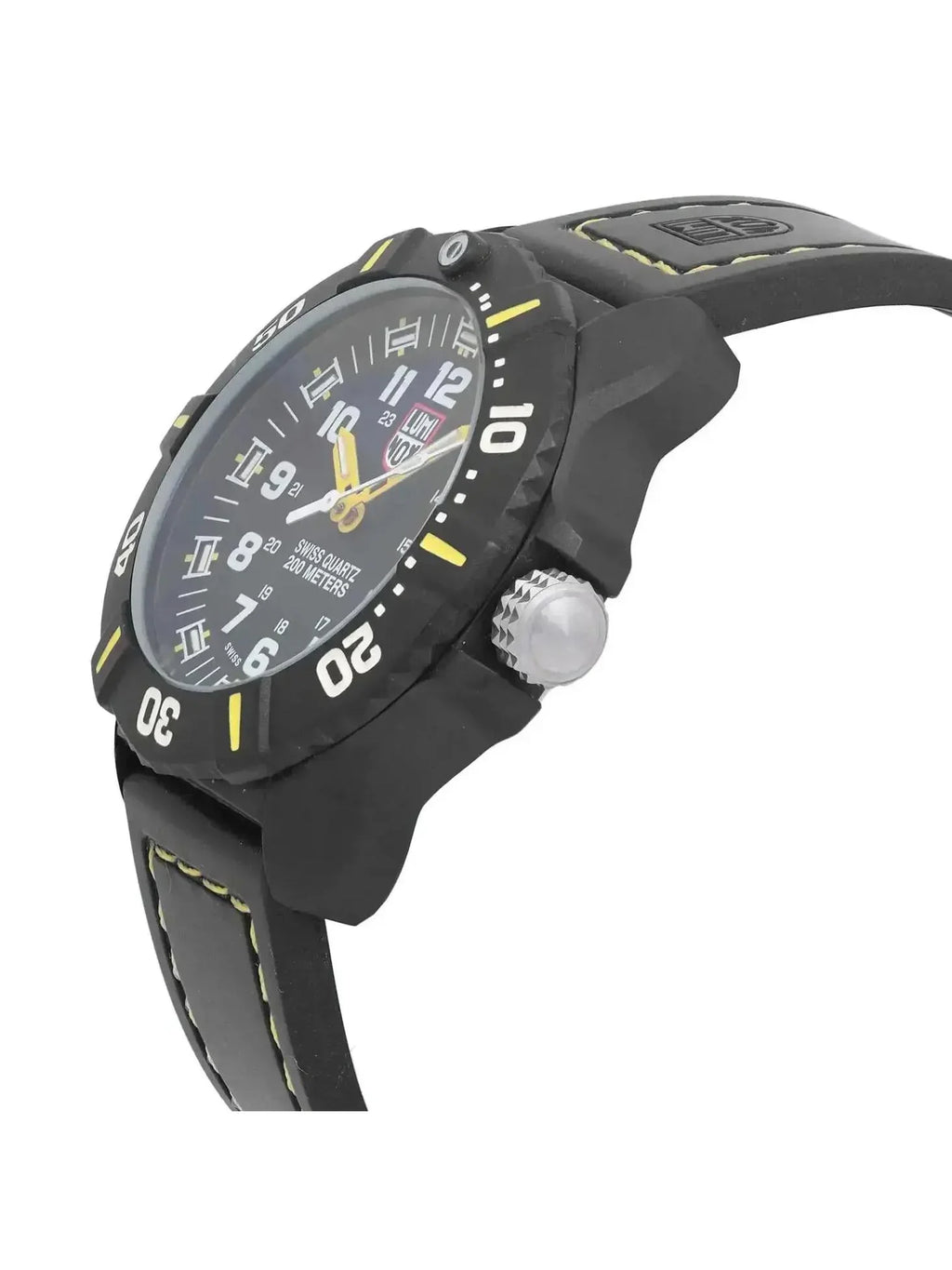 Pre-owned Luminox Navy Seal Coronado 44mm Carbon Quartz Watch XS.3025 (Good)