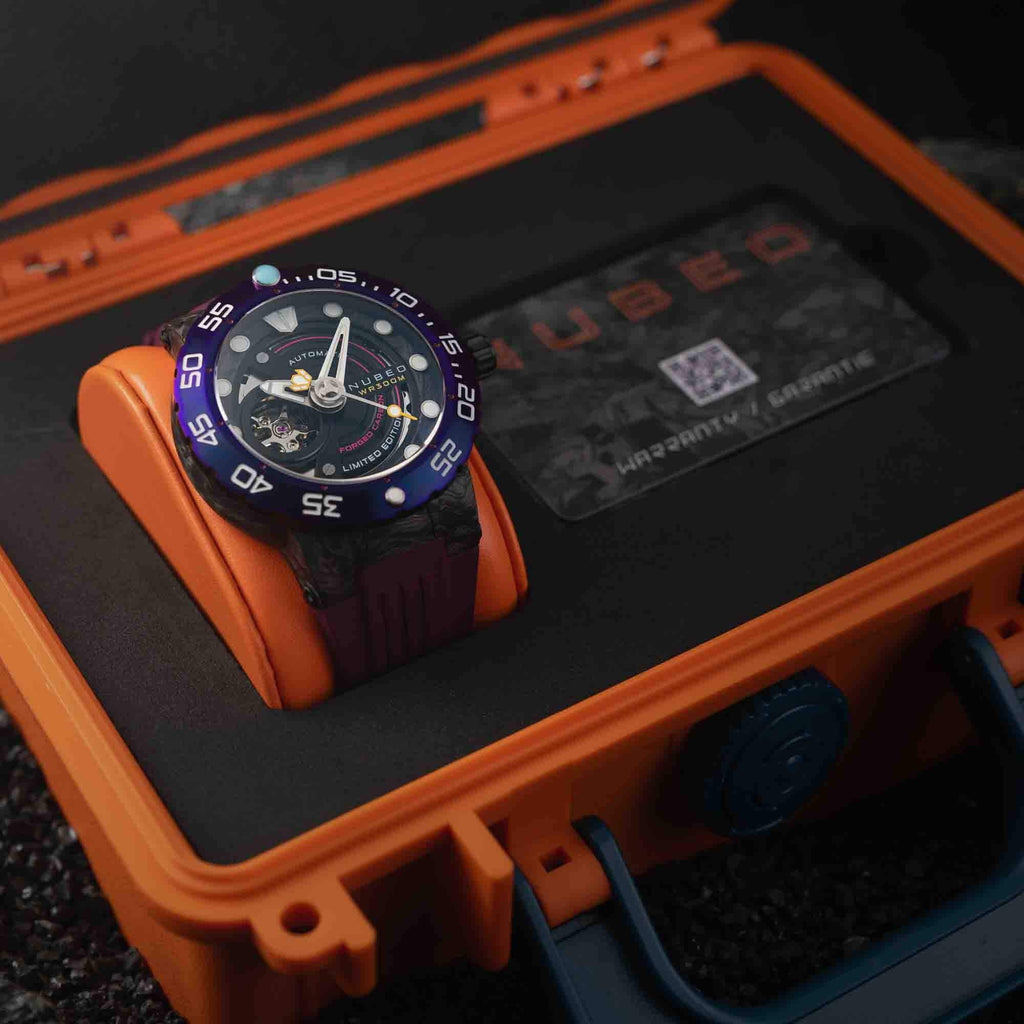 Nubeo Opportunity Automatic Forged Carbon Fiber Purple Limited Edition