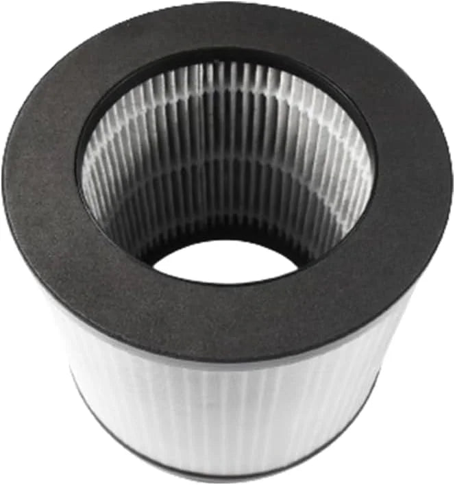 HQRP 2-Pack 2801 Replacement Filter Compatible with Bissell MyAir Personal Air Purifier 2780A 2780B 2780P 27809 3329, 3-in-1 HEPA Activated Carbon Filter
