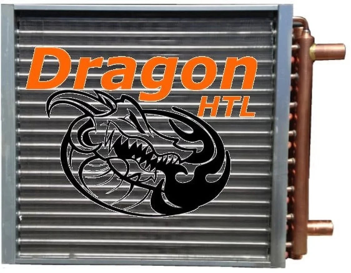 12" x 24" Water to Air Heat Exchanger, 120,000 BTU (Dragon Quality)