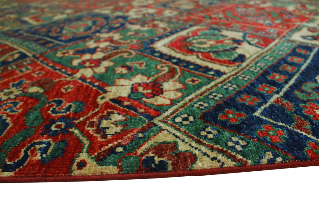 Aria Reggie Red/Blue Rug, 7'11" x 9'10"