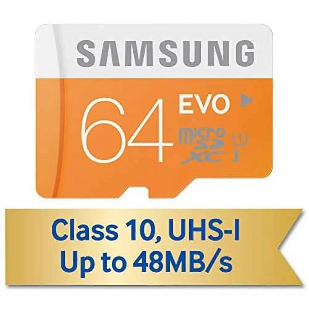 Compatible With Galaxy S10e S10+ S10 - Evo 64GB MicroSD Memory Card MicroSDXC High Speed O7O