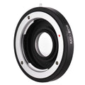 MD-EOS Lens Mount Adapter Ring with Corrective Lens for Minolta MD Lens to Fit for EOS EF Camera Focus Infinity