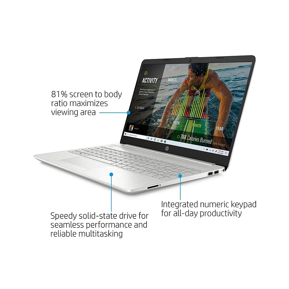 2021 15.6" FHD Laptop Computer, 11th Gen Core i5-1135G7(Beats i7-1065g7), 16GB DDR4 RAM, 1TB PCIe SSD, Iris Xe Graphics, HD Webcam, Stereo Speakers, Windows 10, Silver, 32GB USB Card