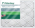 Filterbuy 16x21x1 MERV 13 Pleated HVAC AC Furnace Air Filters (1-Pack)