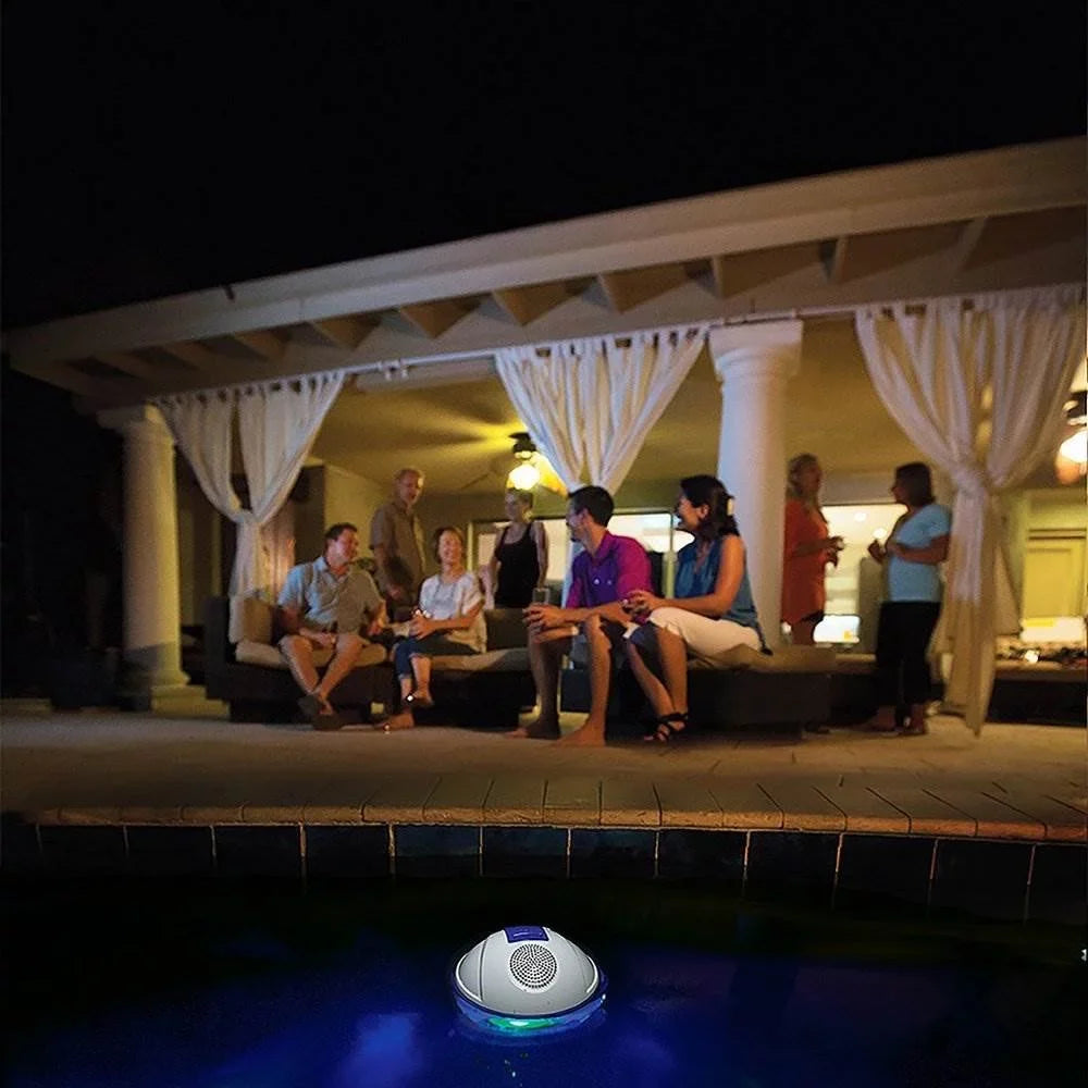 GAME 4312 Wireless Bluetooth 3.0 Speaker and Light Show Swimming Pool Display