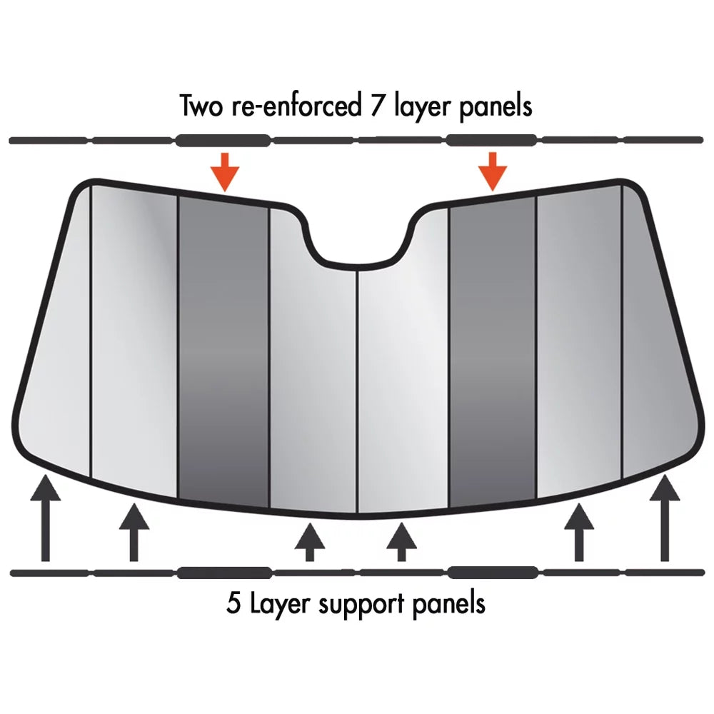 For Z3 Intro-Tech SunShade-SnowShade BM-21-P Custom Fit Windshield Sunshade