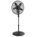Lasko Cyclone Max 18" 4-Speed Large Room Pedestal Fan with Remote, 53" H, Ebony S18605, New