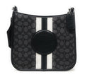 Coach Dempsey Ebony Patch File Crossbody Bag