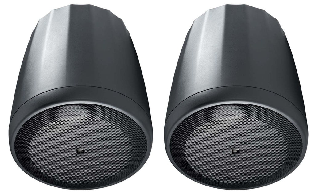 6-Zone Amplifier+4 JBL Pendant+6 Slim Dark Wall Speakers 4 Restaurant/Bar/Cafe