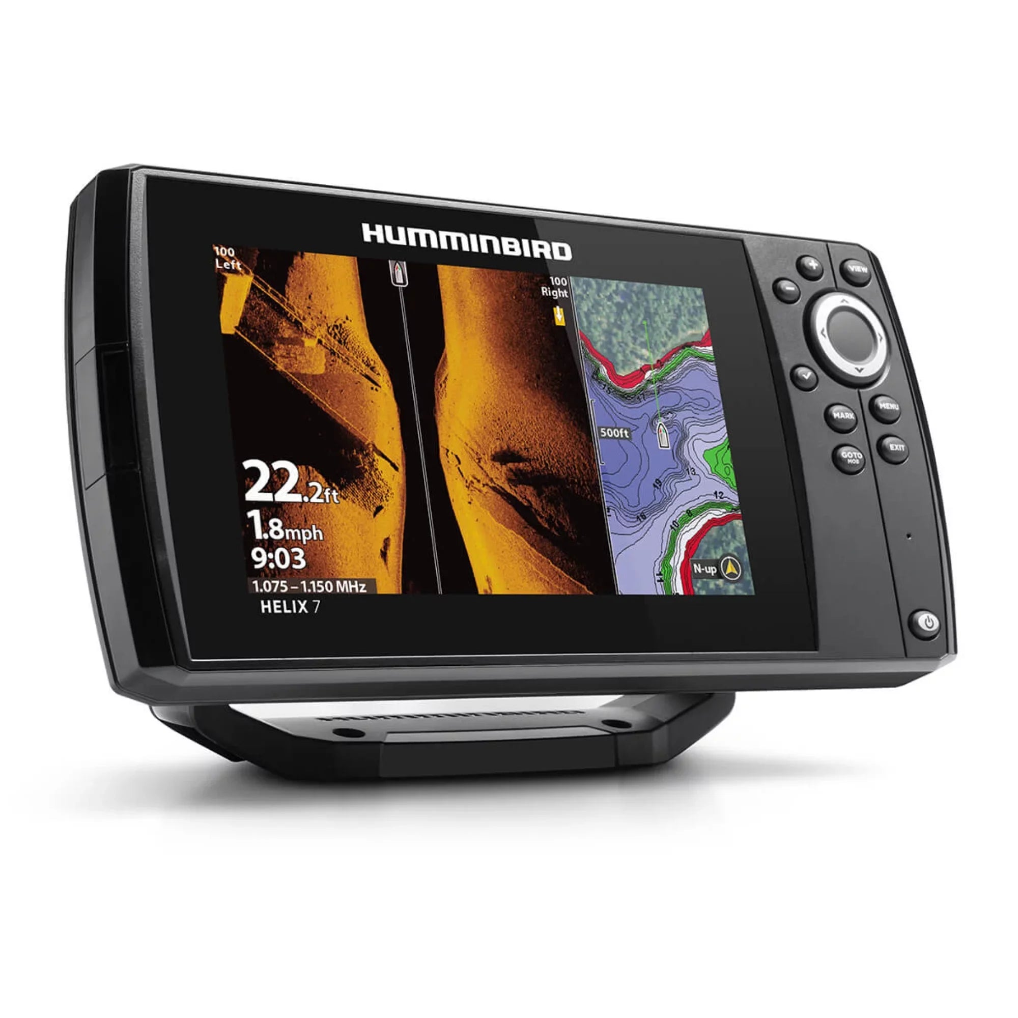 Minn Kota New Humminbird Helix 7 Chirp SI GPS G4, HD 7" Display, 137-4115901