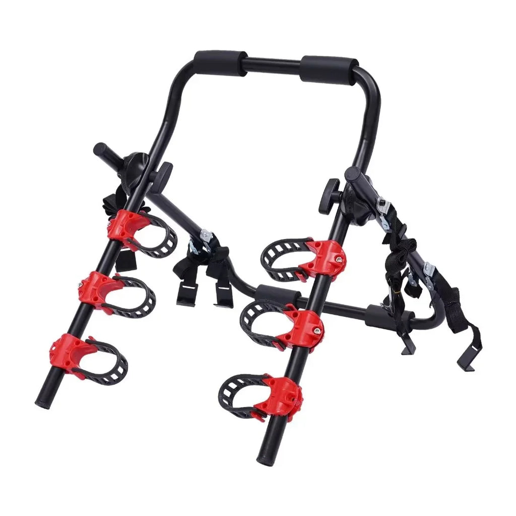 TFCFL Portable 3-Bike Bicycle Rack Foldable Bike Rack Hitch Mount Carrier Car SUV Truck