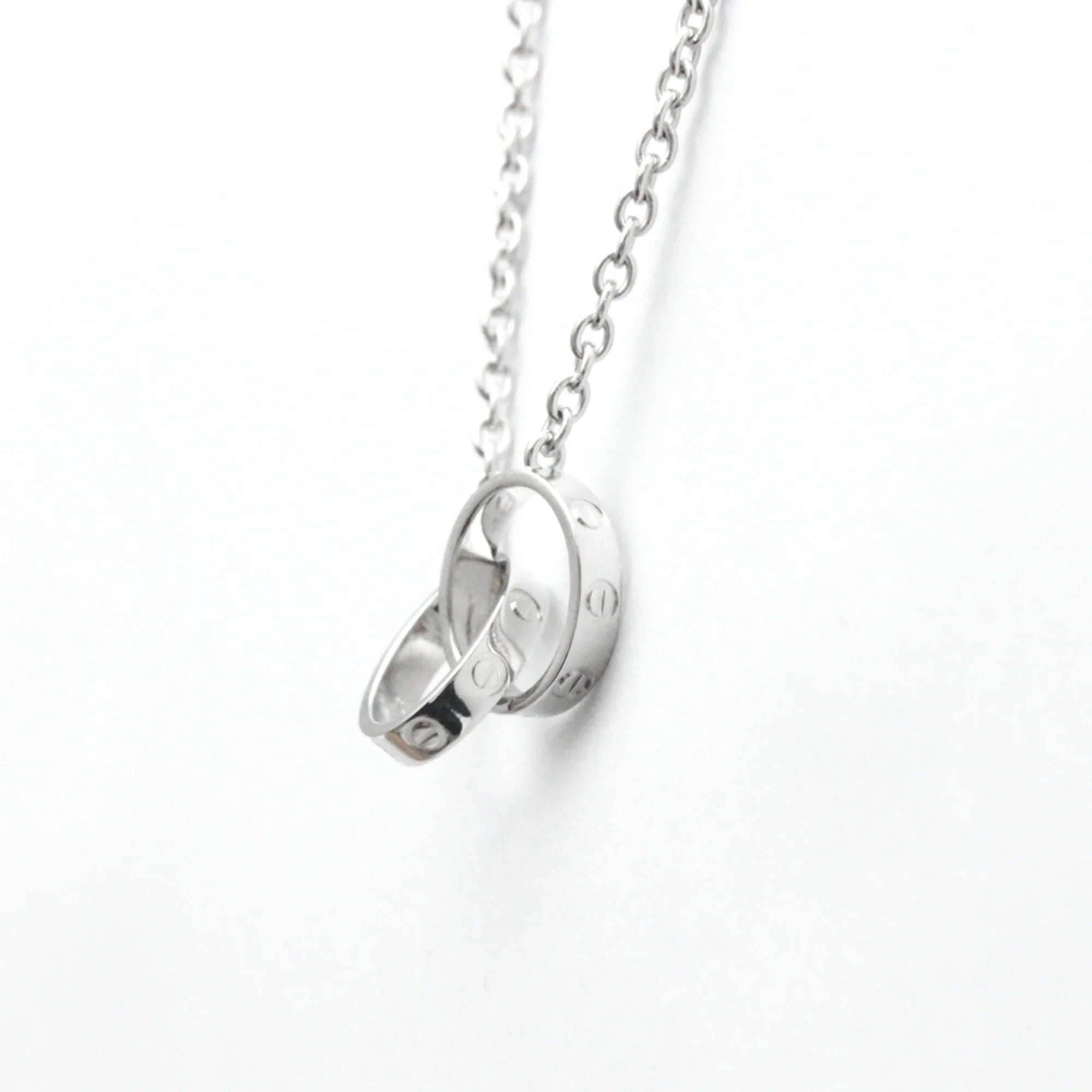 Pre-Owned Cartier Love B7212500 White Gold (18K) Women's Necklace (Good)