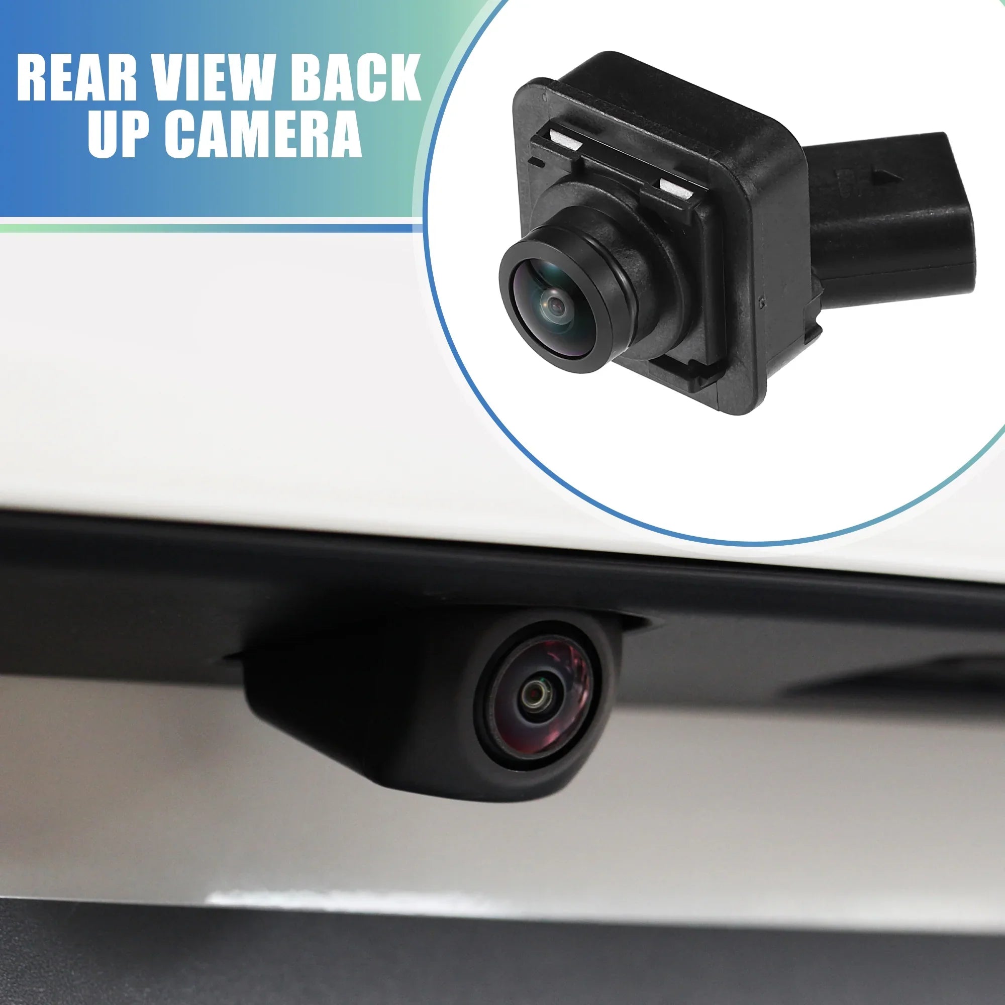 Unique Bargains Car Rear View Camera Back Up Camera Rear Park Assist Reverse Camera for Ford Explorer 2016-2019 2.3L