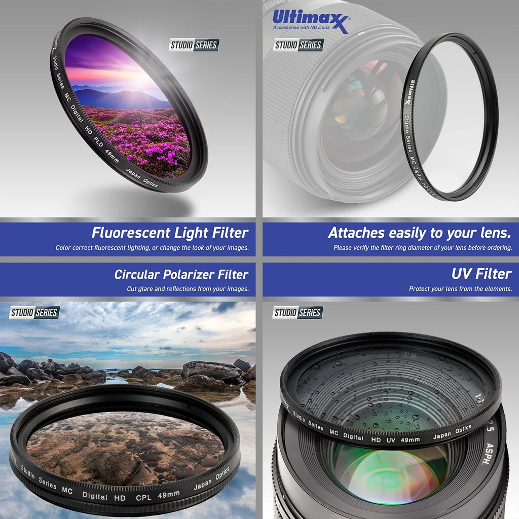 Alpha a6400 Mirrorless Digital Camera (Silver) with 16-50mm Lens & 17pc Must Have Accessory Bundle. Includes: 64GB Memory Card, 1x Seller Replacement Battery, Digital Slave Flash, & More.