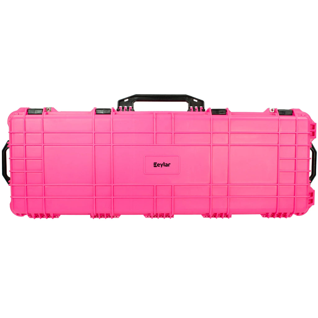 Eylar 44 inch Roller Rifle Hard Case with Foam Waterproof & Crusroof Pink