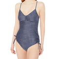 prAna Moorea Size Small (S) Convertible Strap One Piece Blue Anchor Stripe