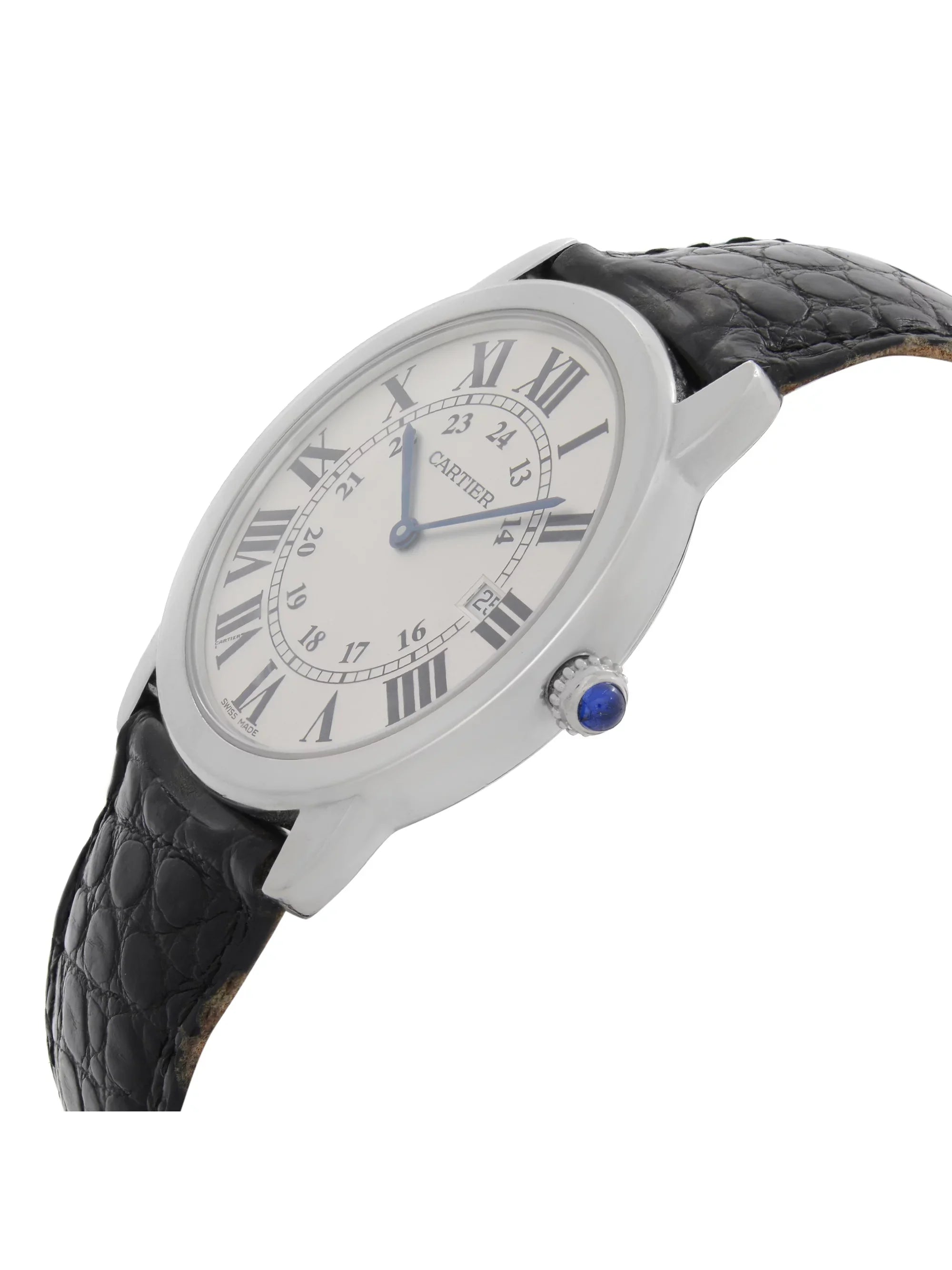 Cartier Ronde Solo 36mm Stainless Steel Silver Dial Unisex Quartz Watch W6700255
