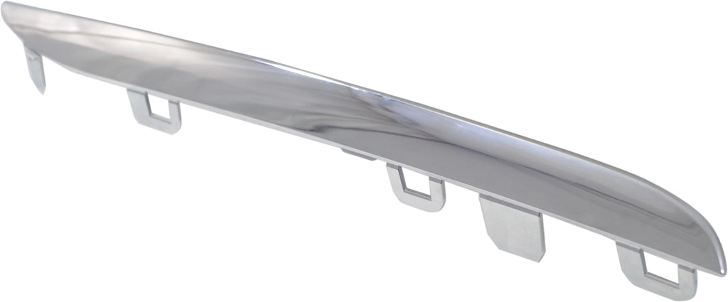 Grille Trim Compatible with 2015-2018 Mercedes Benz C300 2015 C400 Right Passenger Side, Lower Chrome CAPA Certified
