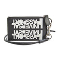 Pre-Owned Burberry Coin Case 8051832 Leather Card Case Ebony (Good)