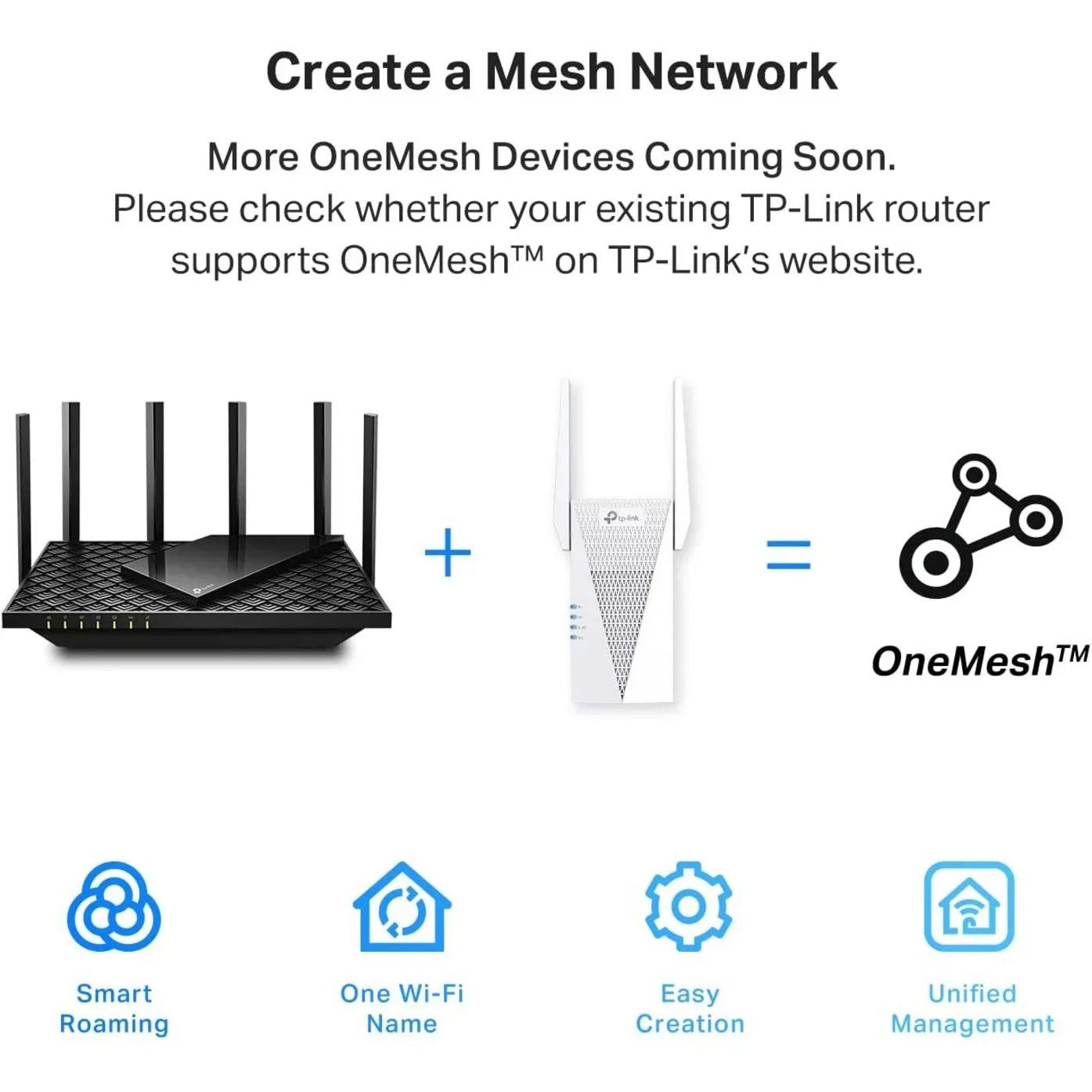 TP-Link RE715X AX3000 Mesh WiFi 6 Extender