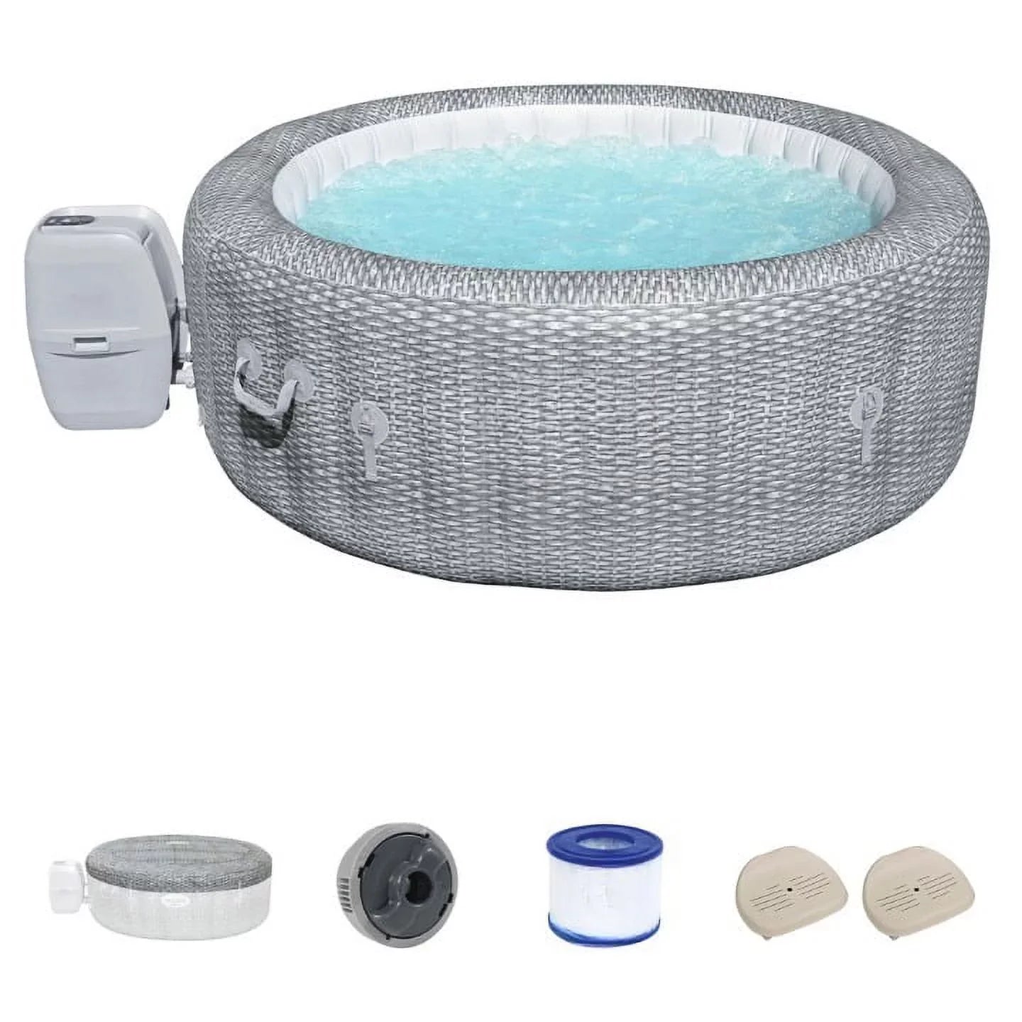 Bestway SaluSpa AirJet Honolulu Hot Tub and Intex PureSpa Removeable Seats