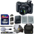 PowerShot G1 X Mark II Digital Camera - Wi-Fi Enabled with 32GB High Speed Memory Card & Extra Battery + Accessory Bundle