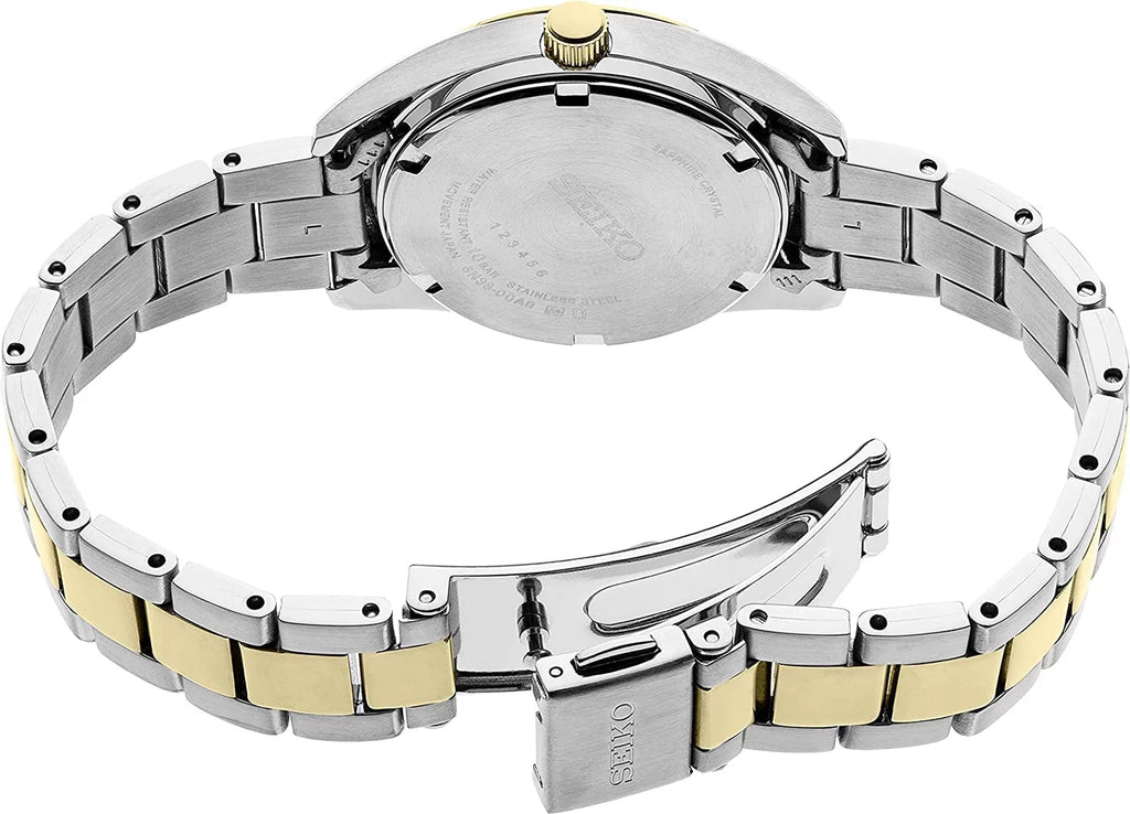 Neo Classic Quartz Gold Dial Two-tone Ladies Watch SUR354P1