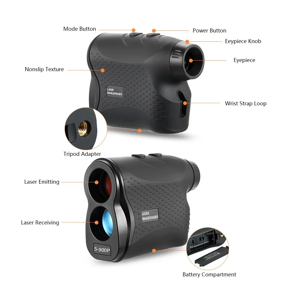 moobody Rangefinders,Tester Measurement Telescope Speed Tester Measurement / 600m / Meter Speed Tester 500m / 600m Distance Meter Speed / 900m Distance Adben Mewmewcat Siuke