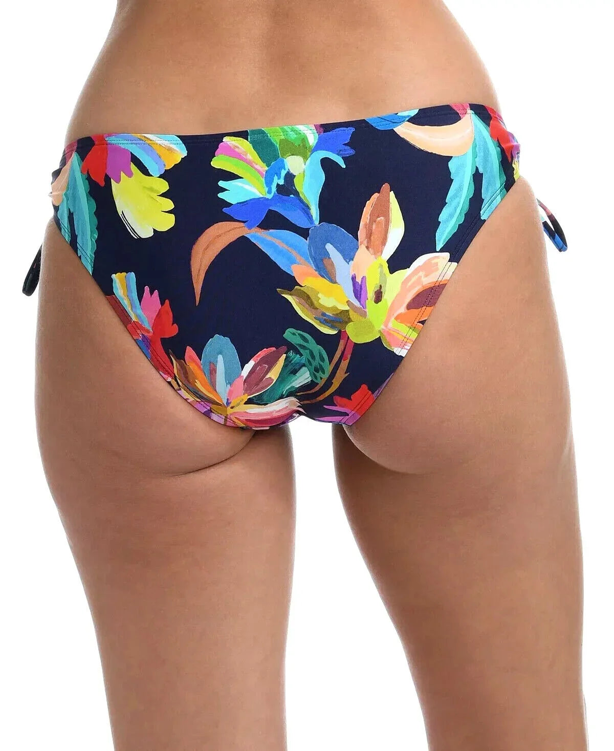 La Blanca INDIGO Adjustable Side-Tie Bikini Swim Bottom, US 16