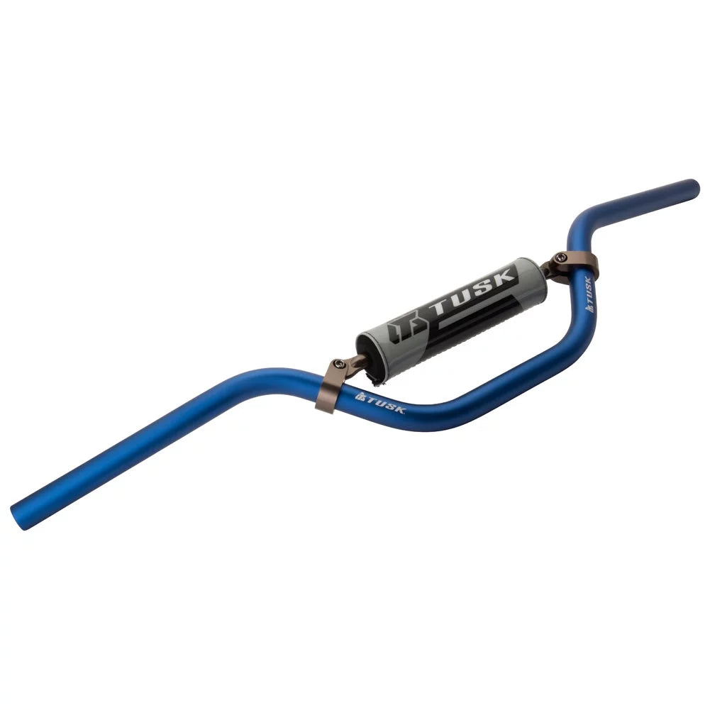 Tusk T-10 Aluminum 7/8" Handlebar CR Mini Bend Blue For LEM LX2 1997-2000