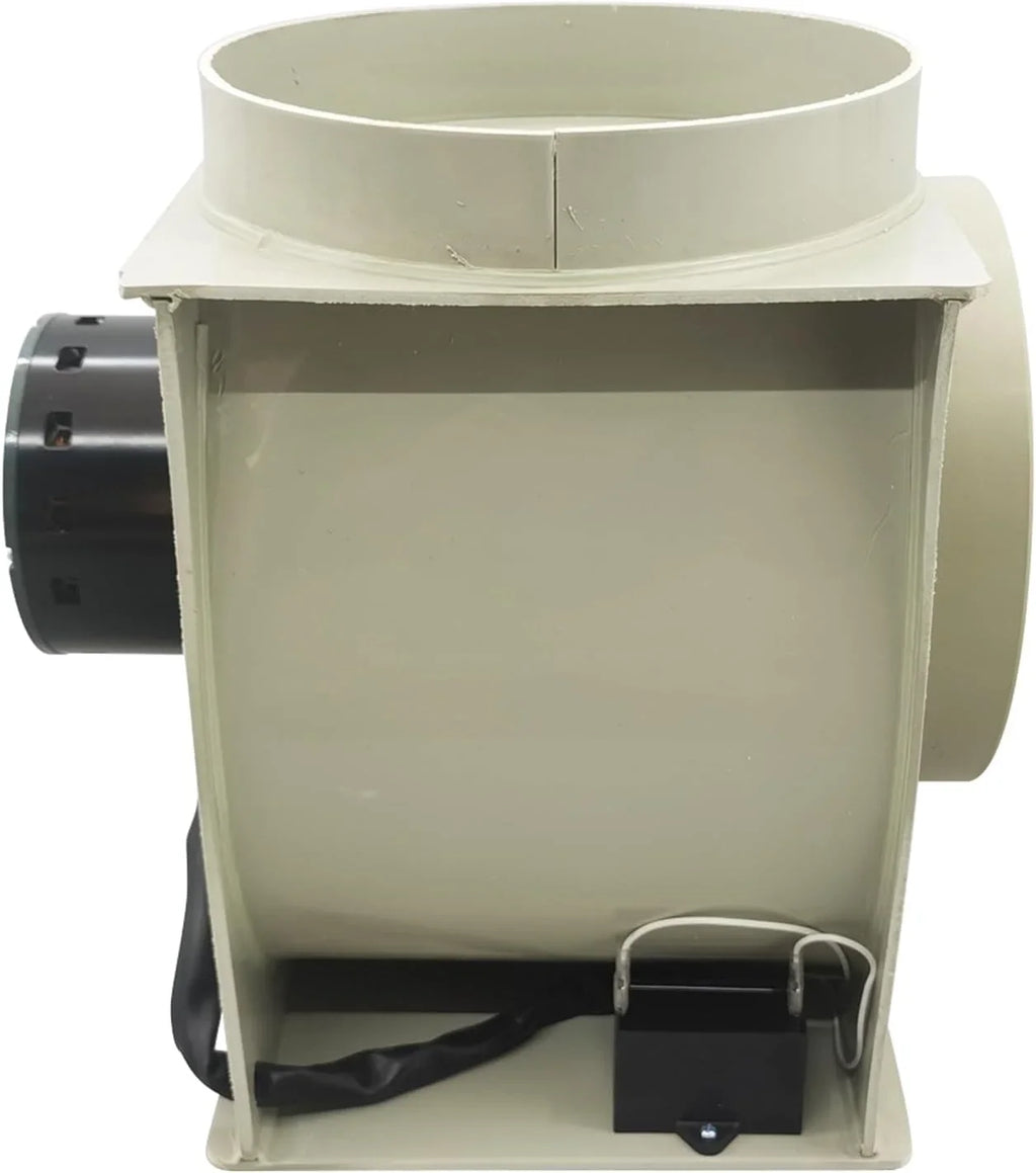 PreAsion PP250 Centrifugal Blower Fan Anti-corrosion Laboratory Fume Hood 3 Speed Indoor PP Exhaust Fume Hood 300W 110V