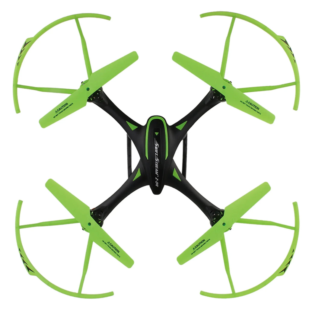 Swift Stream RC Z-34 Glow in the Dark Wi-Fi Camera Drone, Aerial Stunts, Headless Mode & Auto Return