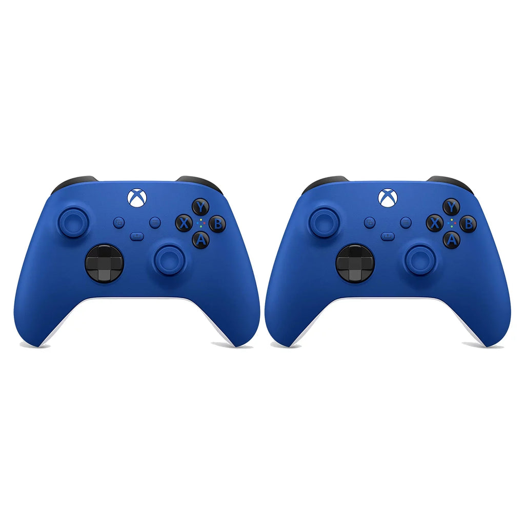 2 Pack Xbox Bluetooth Wireless Controller For Series X/S - Shock Blue