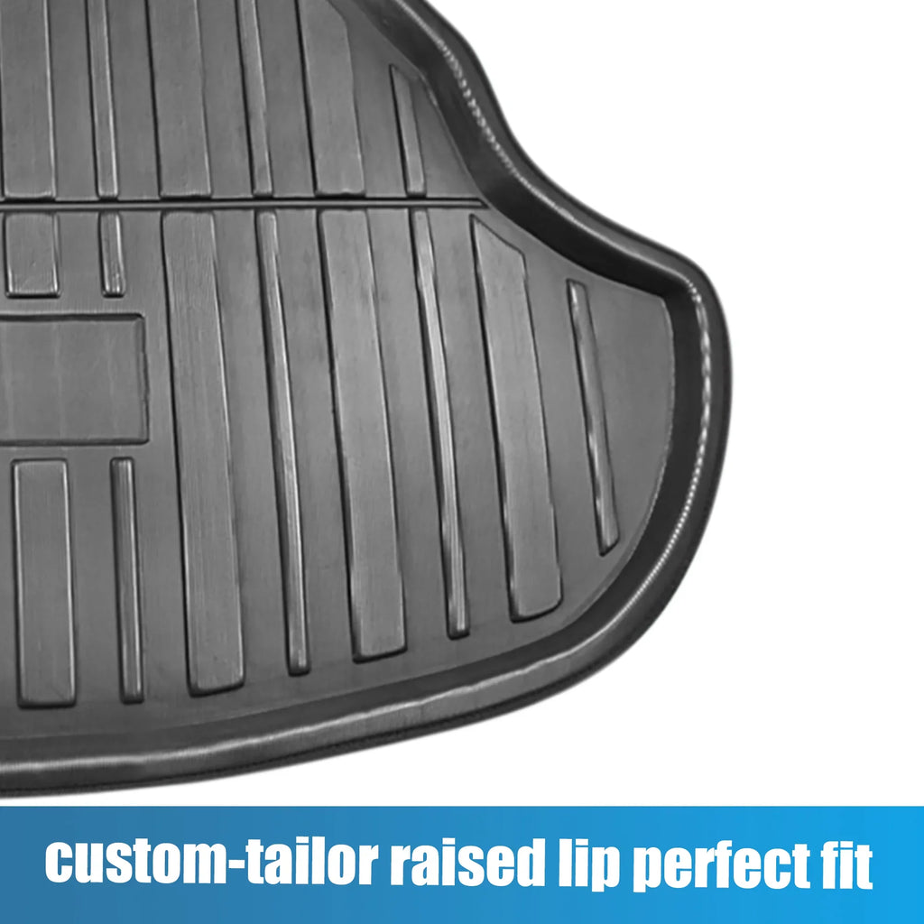 Unique Bargains Car Rear Trunk Liner Cargo Mat Floor Tray for Camry 12-17