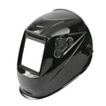 Yabuy Solar Charging Automatic Dimming Welding Large View True Color Welding Facemask 130℃ High Temperature Resistant Auto Darkening Facemask for Arc Welding Grinding Cutting