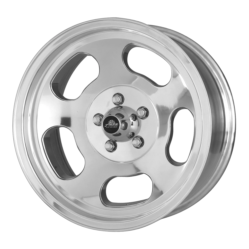 AMERICAN RACING VINTAGE VN69 ANSEN SPRINT 15X8 5X114.3 0ET 83.8CB POLISHED WHEEL
