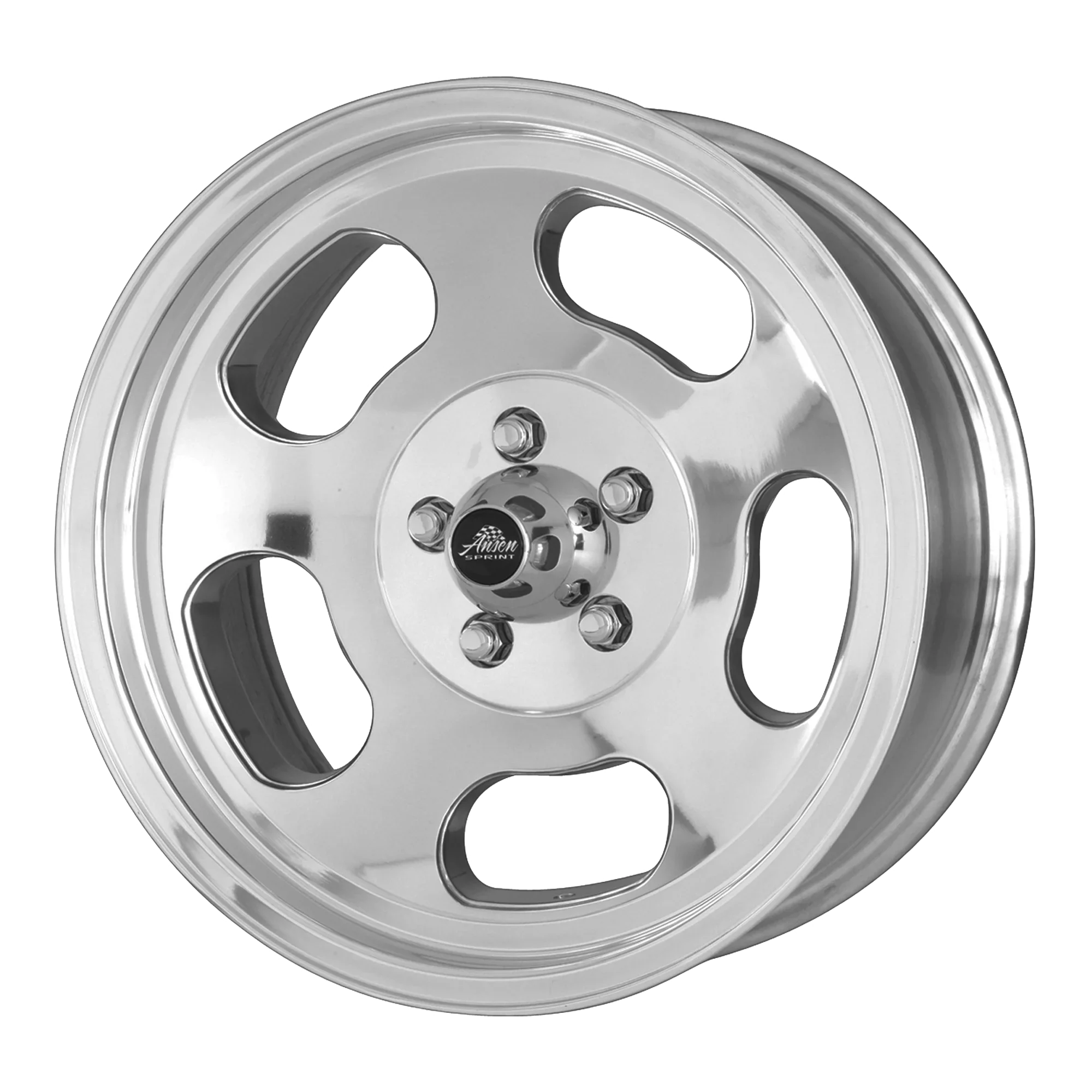 AMERICAN RACING VINTAGE VN69 ANSEN SPRINT 15X8 5X114.3 0ET 83.8CB POLISHED WHEEL