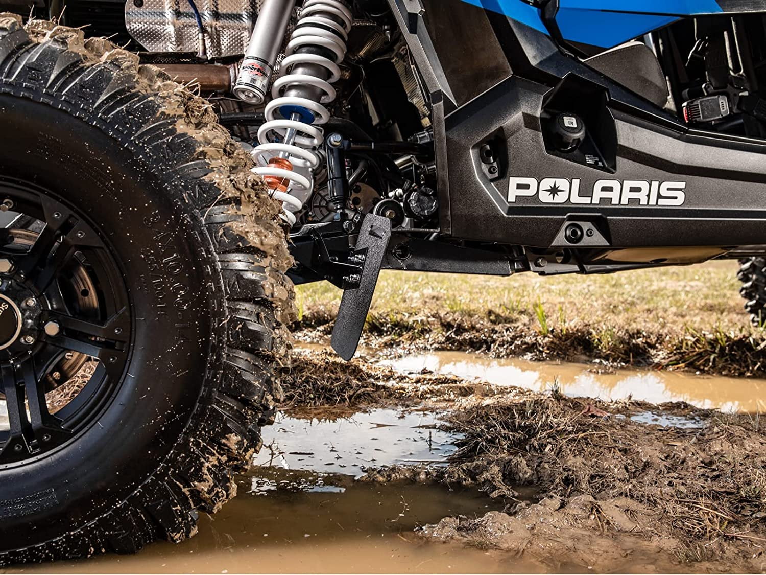 SuperATV Mud Flaps for 2018+ Polaris RZR XP Turbo S 2019+ RZR XP 4 Turbo S/XP Turbo S Velocity/XP 4 Turbo S Velocity 8 x 10 7/8 Mud Flaps Flexible and Load USA Made!