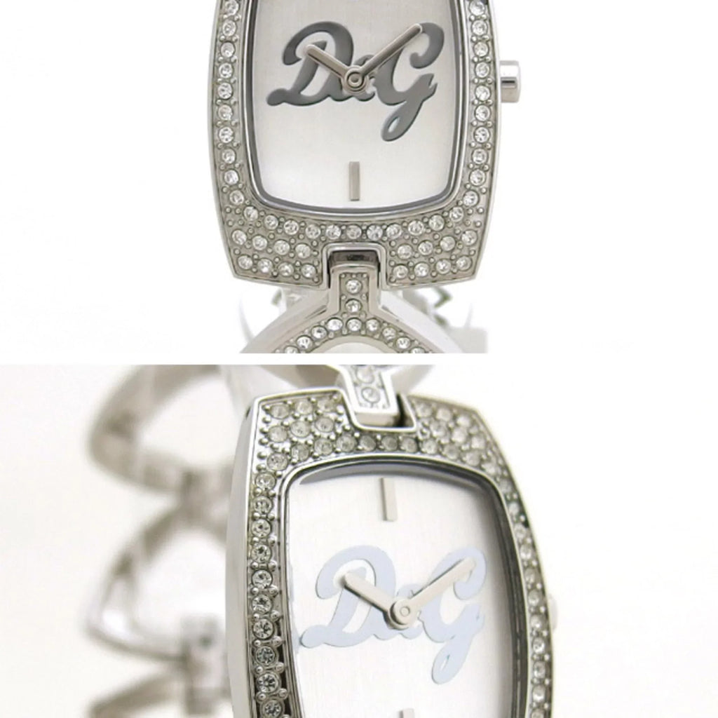 Pre-Owned D&G Ladies Watch Quartz Silver Dial (Fair)